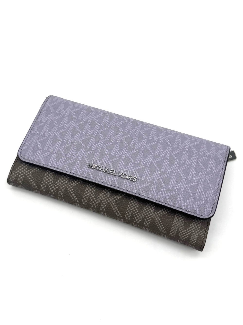Michael Kors Large Jet Set Travel Trifold Wallet - Lilac